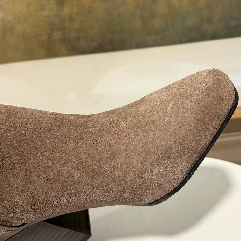 🌸BORN🌸 Tenor Waterproof Knee High Suede Boot Size: 6M
